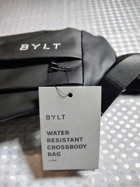 BYLT Basics Black Water-Resistant Crossbody Belt Bag